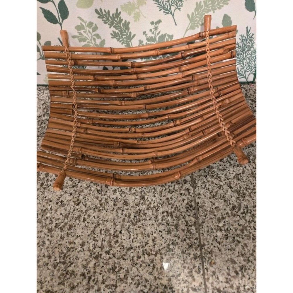 Hand-woven Bamboo Cradled Tray-Artisan Made